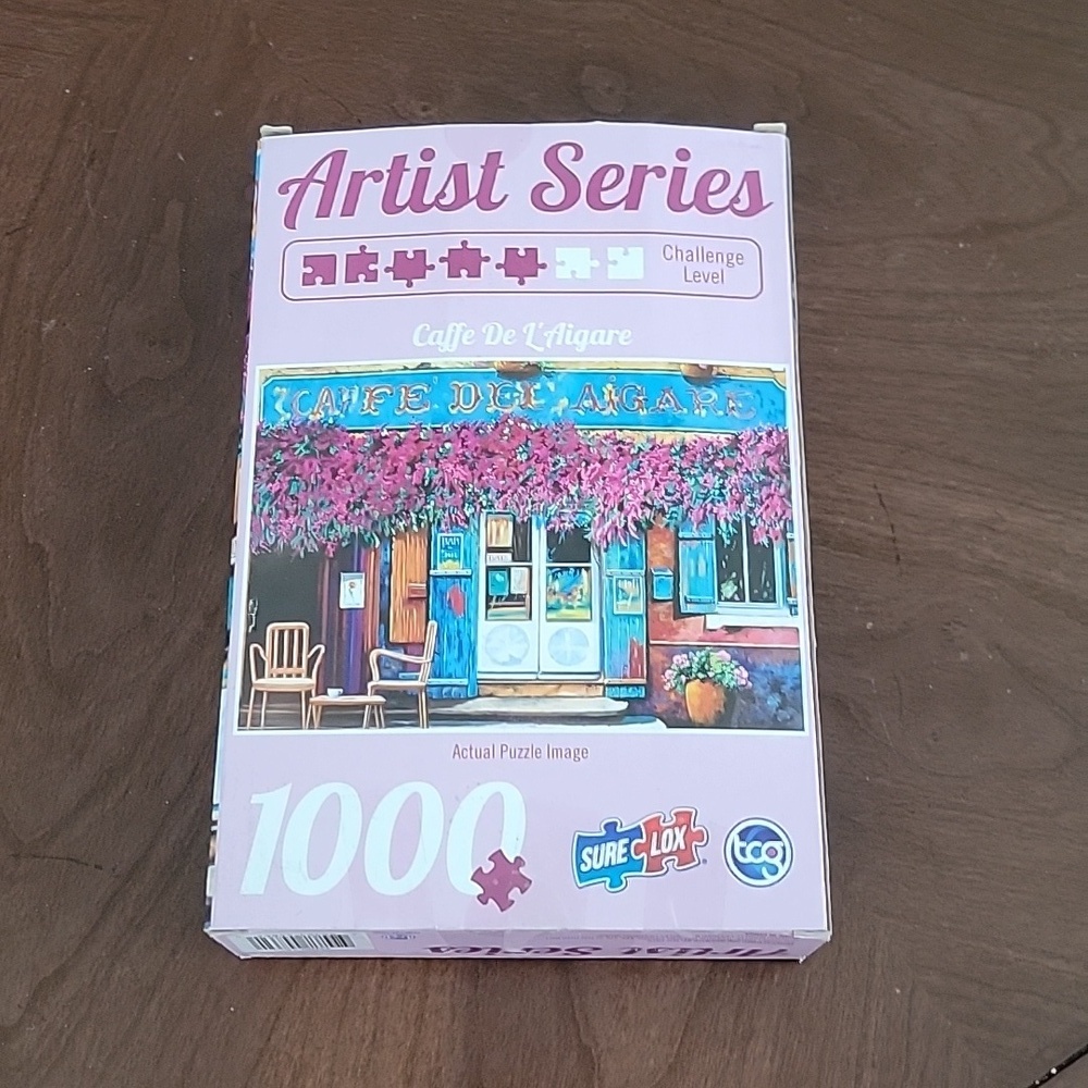 (J6) Artist series 1000 piece jigsaw puzzle